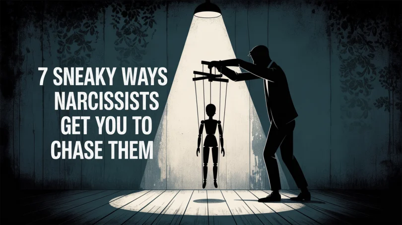 7 Sneaky Ways Narcissists Get You to Chase Them