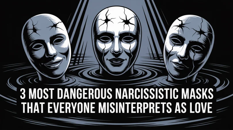 3 Most Dangerous Narcissistic Masks That Everyone Misinterprets As Love